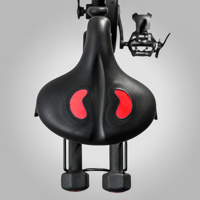 Selim ventilado com alívio central da bike de spinning ZiYou 250-PRO