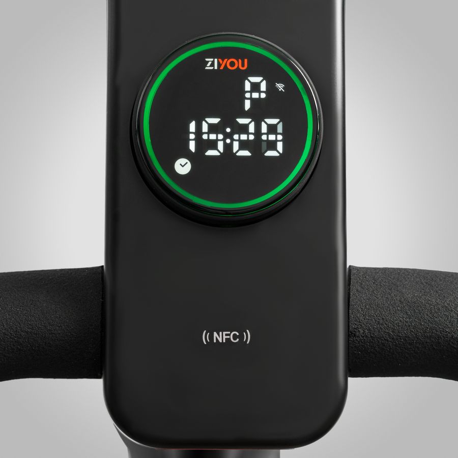 Console digital da bike de spinning ZiYou 250-PRO com suporte para tablet