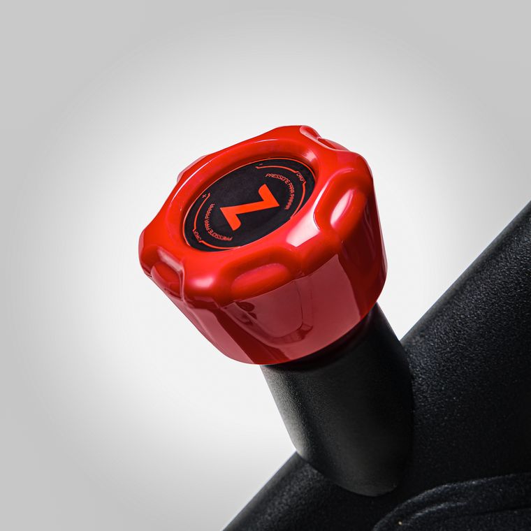 Knob de regulagem de carga da bike de spinning ZiYou 250-PRO em detalhe